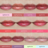 apple seed lip oil set / (appleberry & appleplum)